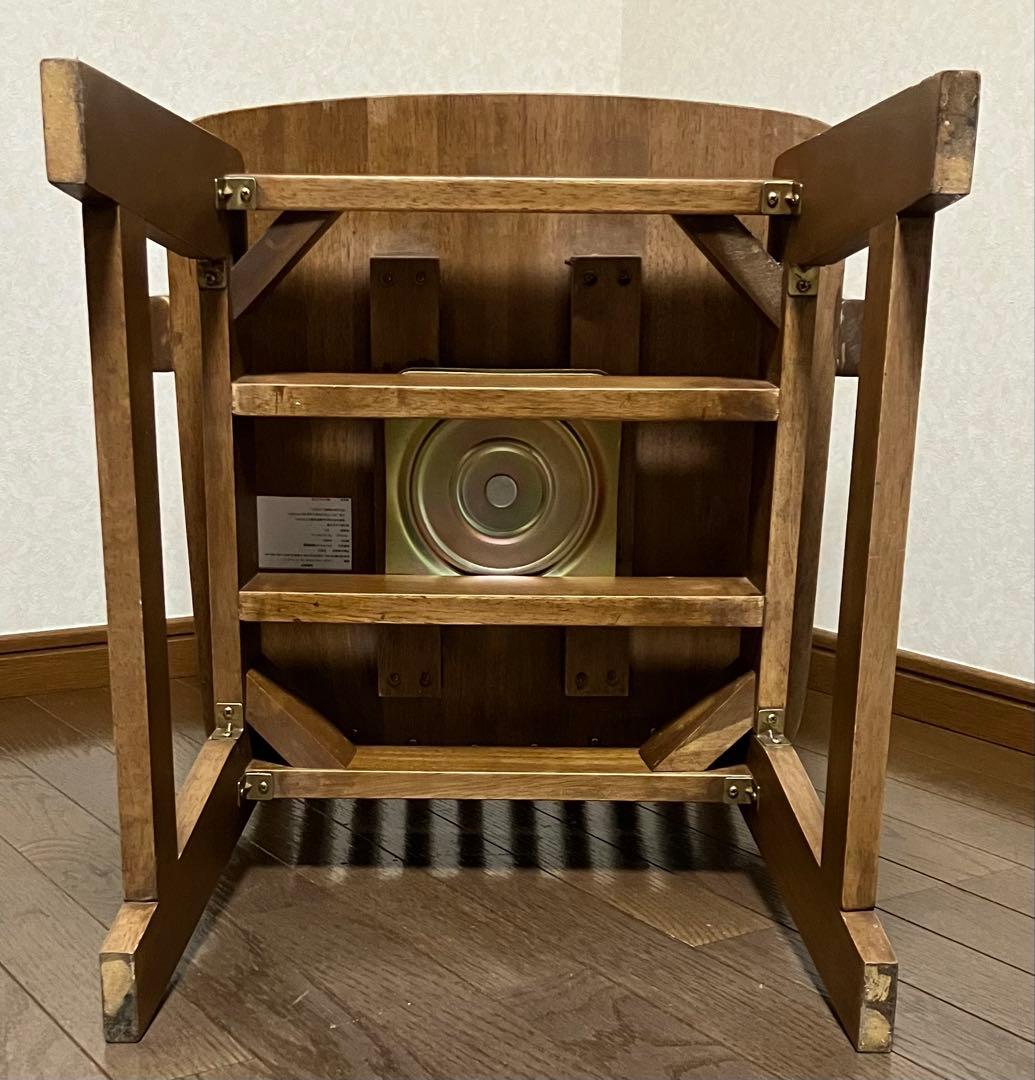 ダイニングチェア サカイ工芸 ウィンザーチェア 天然木 回転椅子