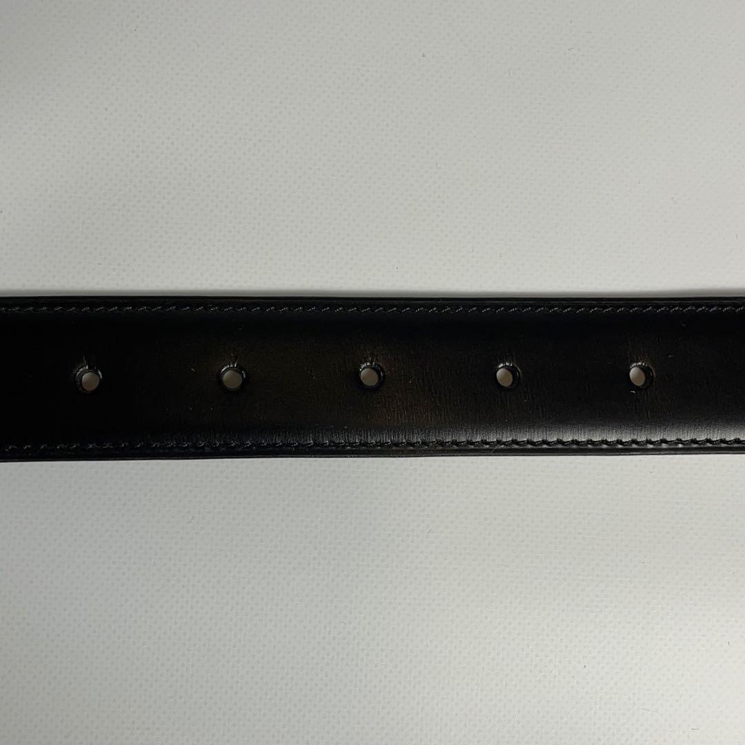 未使用級　Cartier　ベルト　リバーシブル　レザー　ブラック　ブラウン