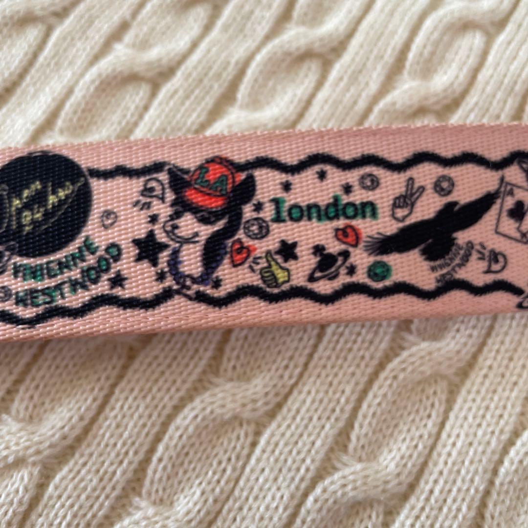 vivienne westwood CHAOS バンビ ロゴ バックル ベルト 在庫