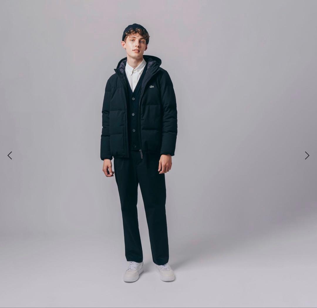 ラコステ ピケダウンジャケット　XSサイズ　新品未使用タグ付き