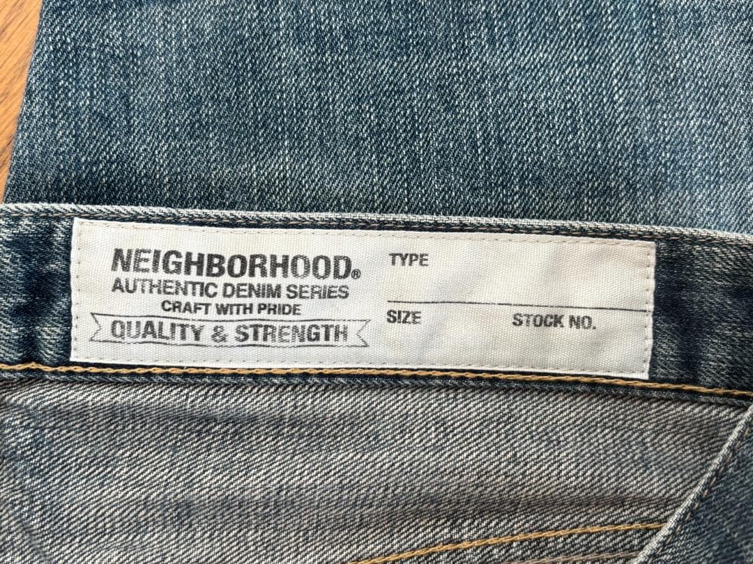 NEIGHBORHOOD WASHED CLASSIネイバーフッドデニムジーンズ