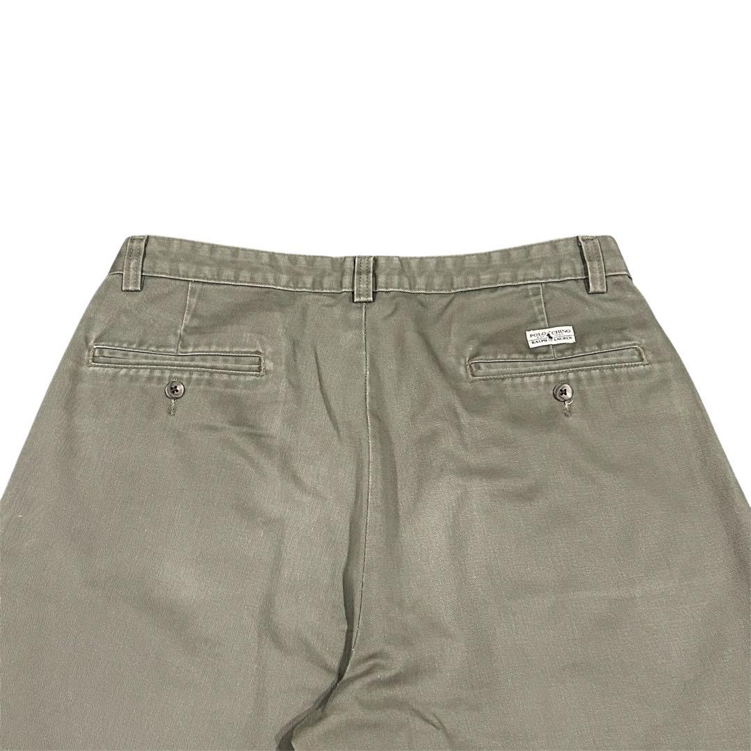 【USA製】Polo Ralph Lauren チノパン　ビンテージ　2タック