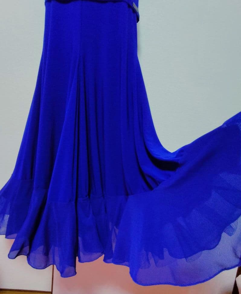 社交ダンス♡トップス＆スタンダードスカート　上下セットアップ　ドレス