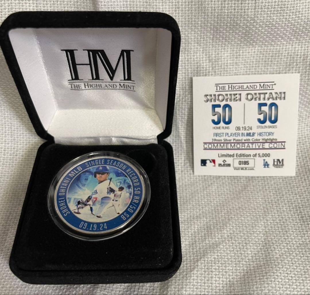 大谷翔平 50/50 達成記念 シルバー