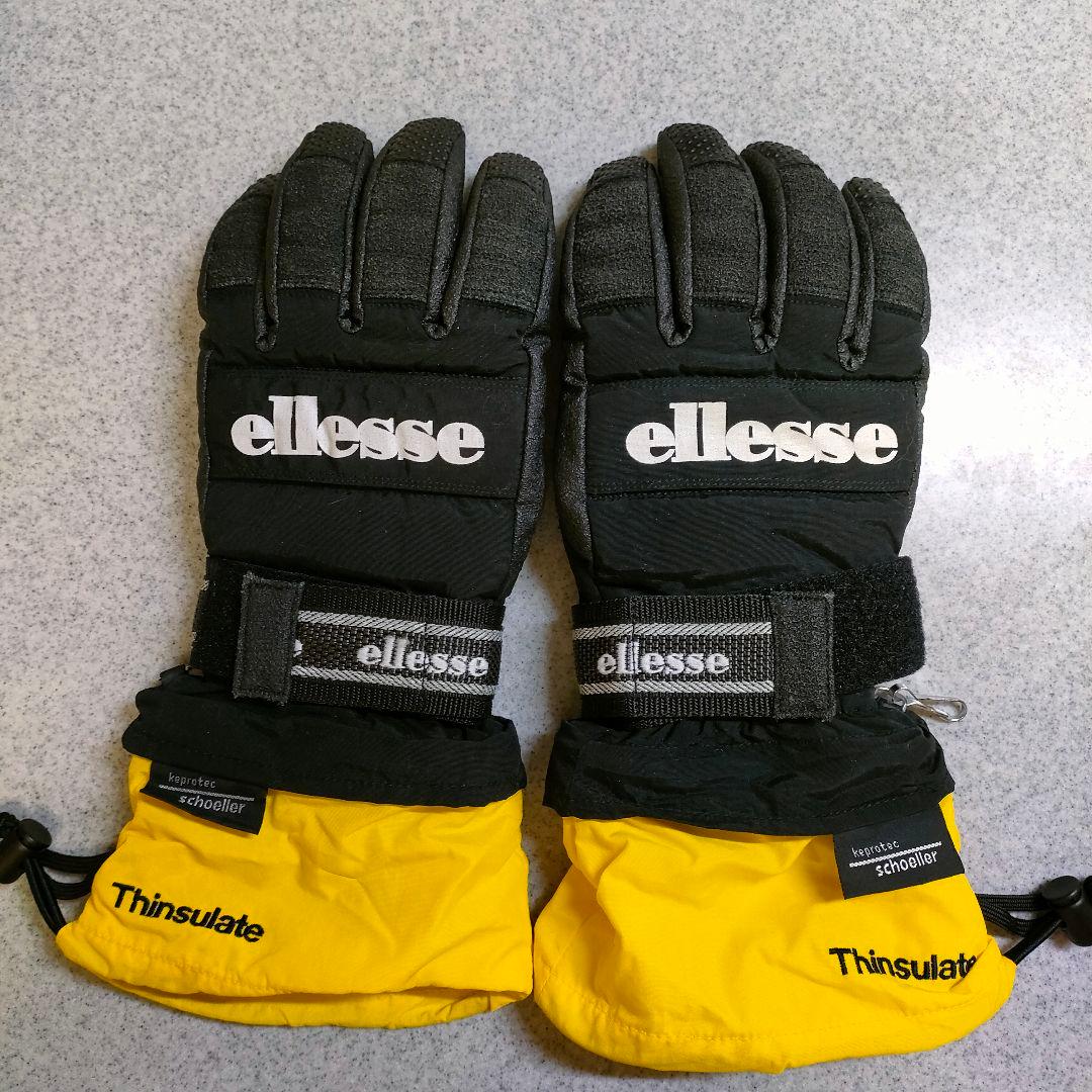 3点セット】ellesse エレッセ ウェア 上下セット+グローブ（収納袋付）