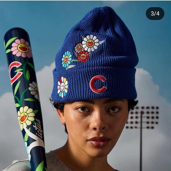 村上隆 MLBワールドツアー 東京シリーズ 2025 シカゴカブス ビーニー ④