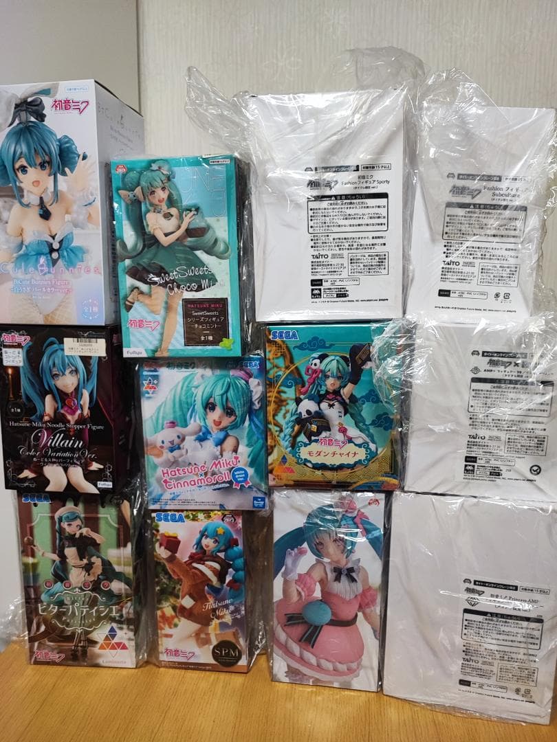初音ミク 12体セット タイクレ限定あり まとめ　フィギュア 初音ミク Fashion フィギュア Subculture（タイクレ限定）タイトー