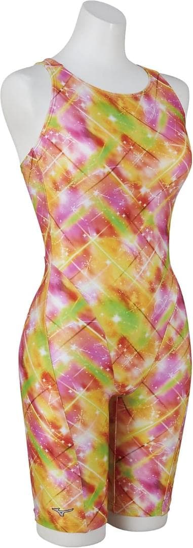 新品 ミズノ 競泳水着 キラキラ スパッツタイプ XLサイズ