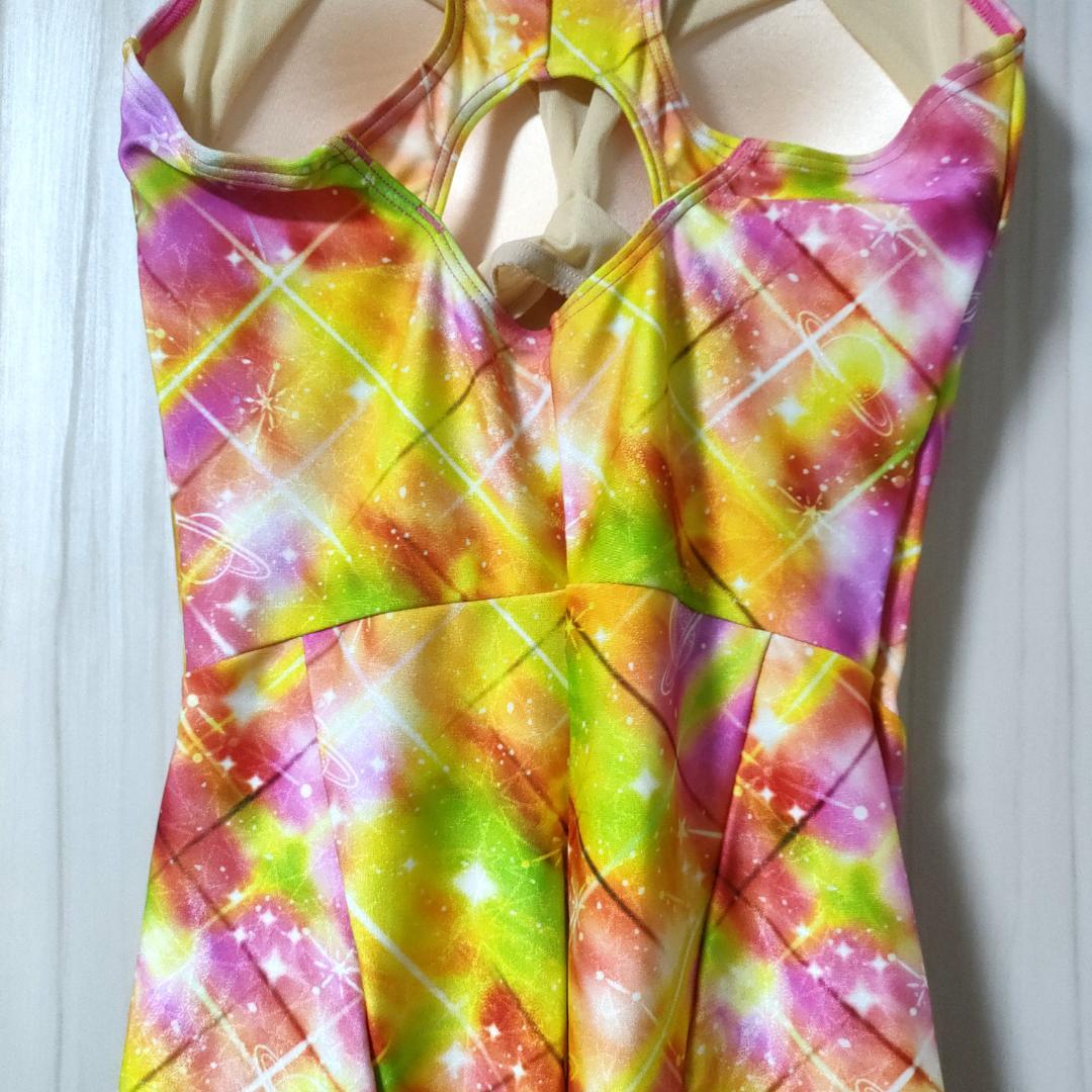 新品 ミズノ 競泳水着 キラキラ スパッツタイプ XLサイズ