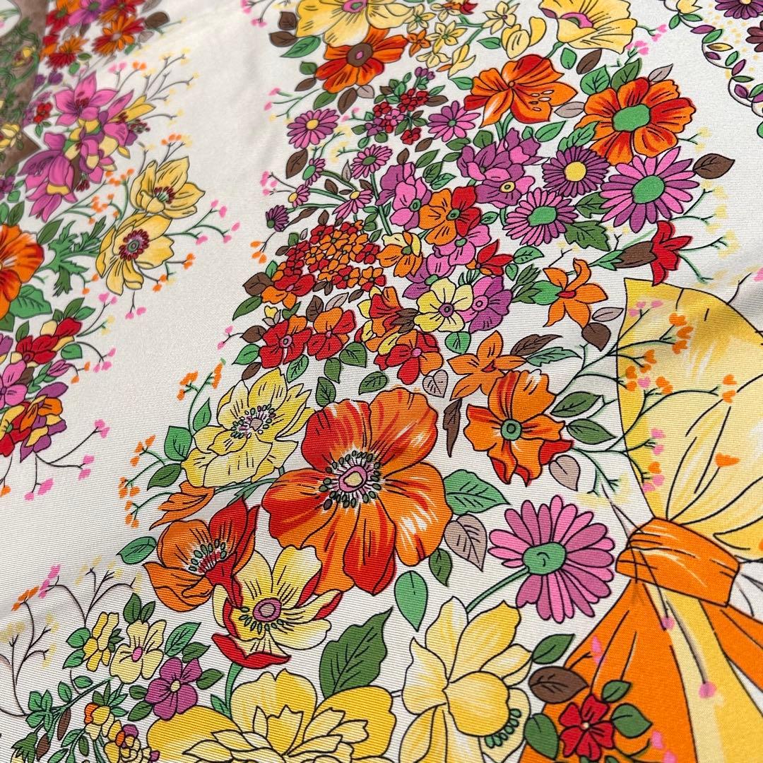 【極上美品】正規店購入品 クリスチャンディオール シルクスカーフ ヴィンテージ