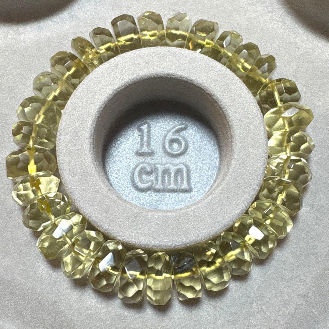 極上プレミアム 【宝石質】　天然リビアングラス隕石　ブレスレット（大）