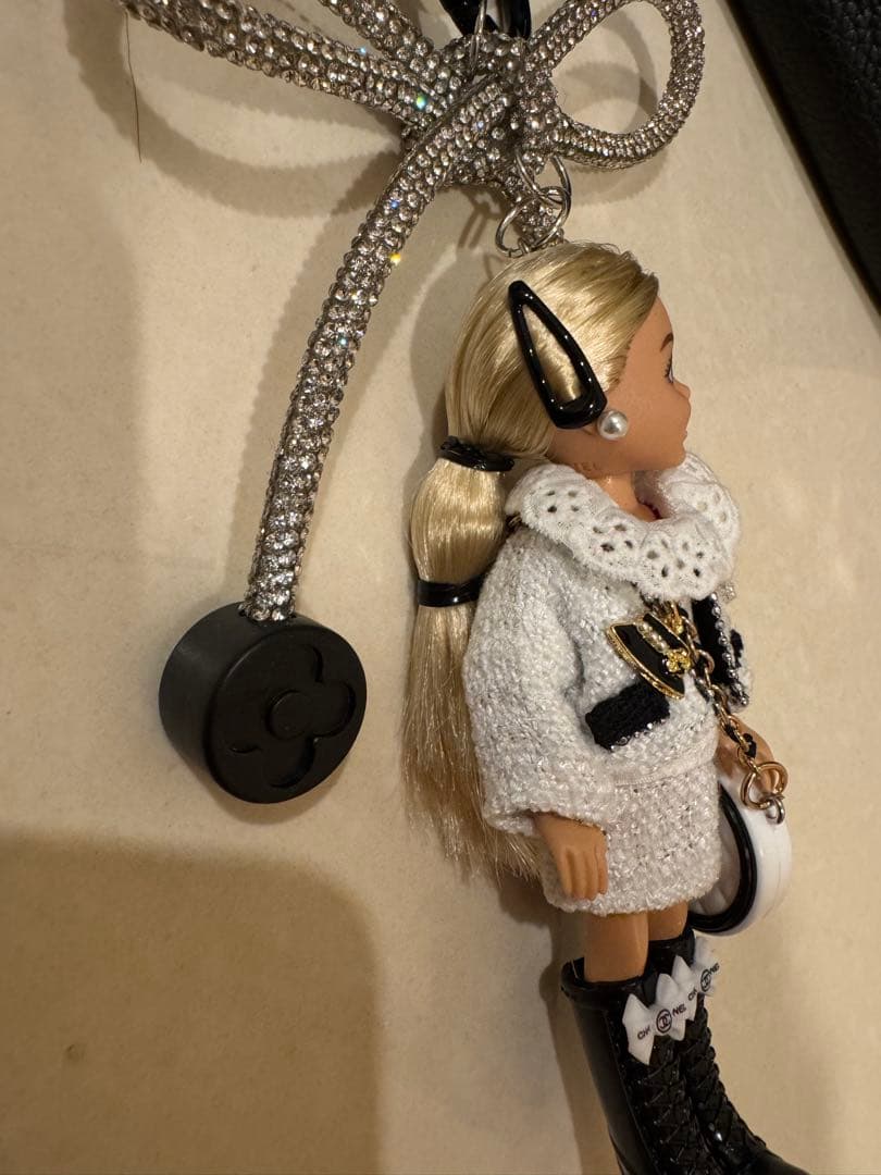 バービーチェルシーキーリングバックチャーム CC12W - メルカリ