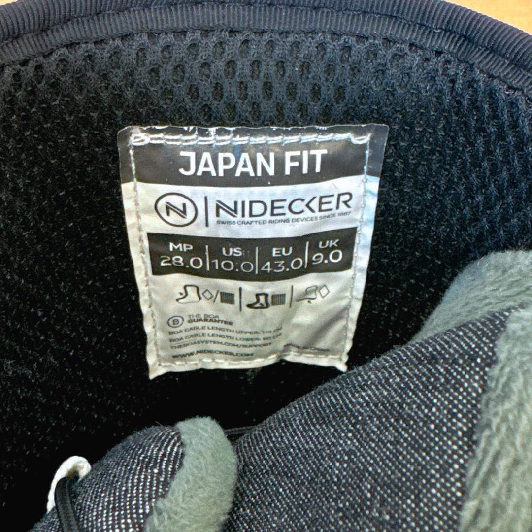 NIDECKER TRANSIT 28cm スノーボード ブーツ メンズ 美品 - メルカリ