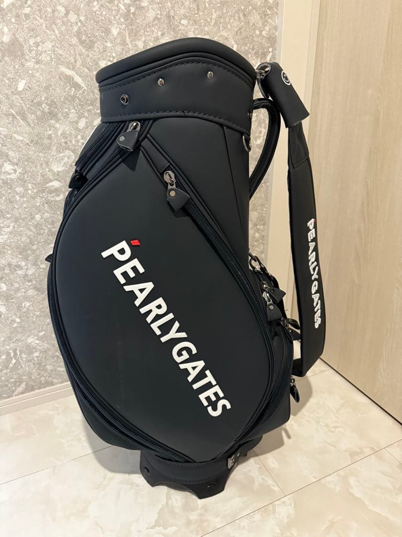 PEARLY GATES キャディバッグ 809 ブラック