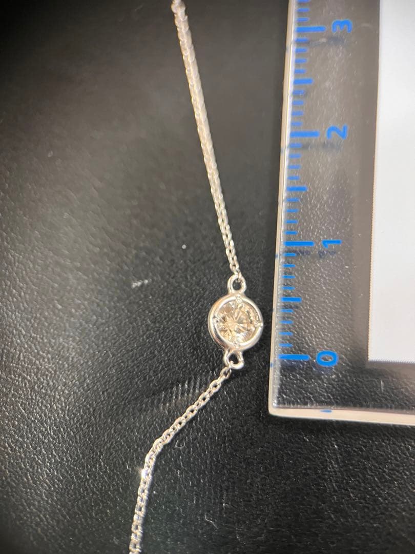 pt850 天然ダイヤモンドブレスレット　0.5ct