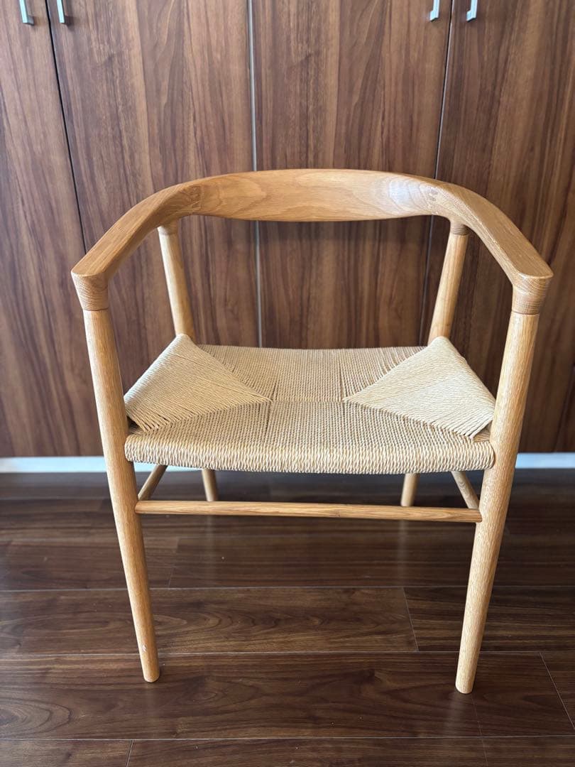 【底値】無印良品　ペーパーコードチェア