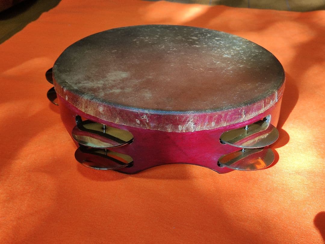 ☆REMO　アラブタンバリン　レク　本皮ヘッド☆