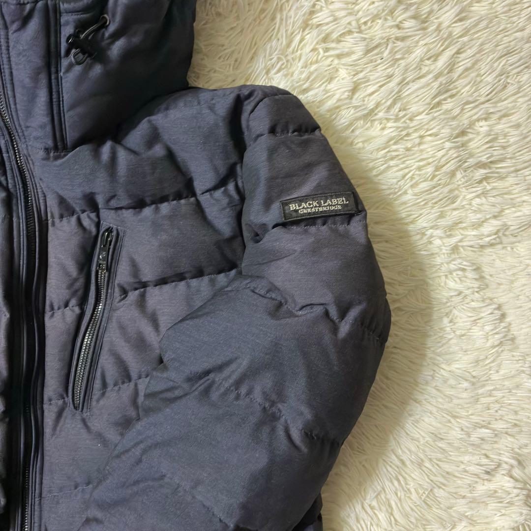 ✨️高級ダウンBURBERRY ブラックレーベル XL ダウンジャケット ネイビー