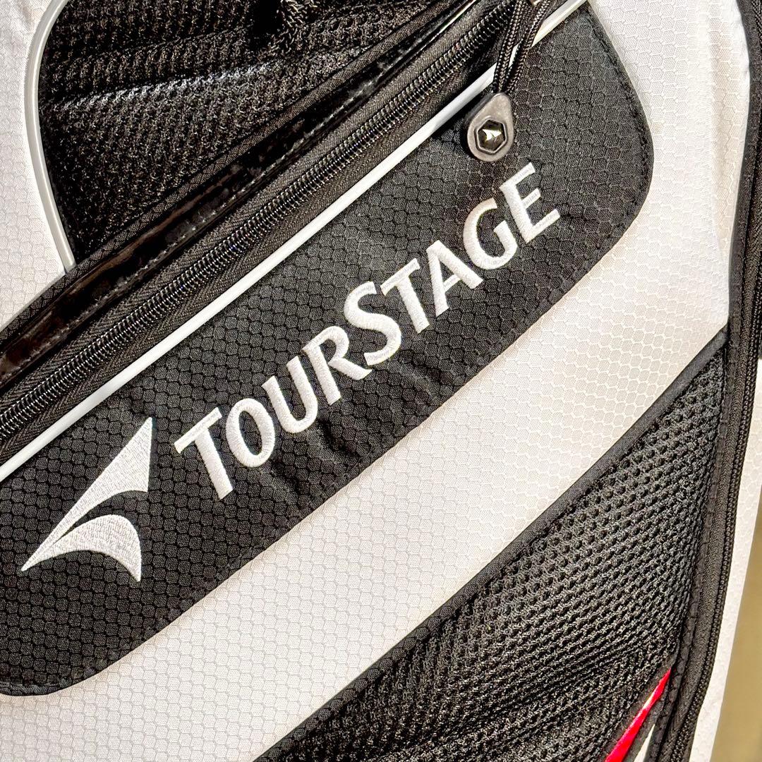 超美品　ブリヂストン ツアーステージ ゴルフ用キャディバッグ