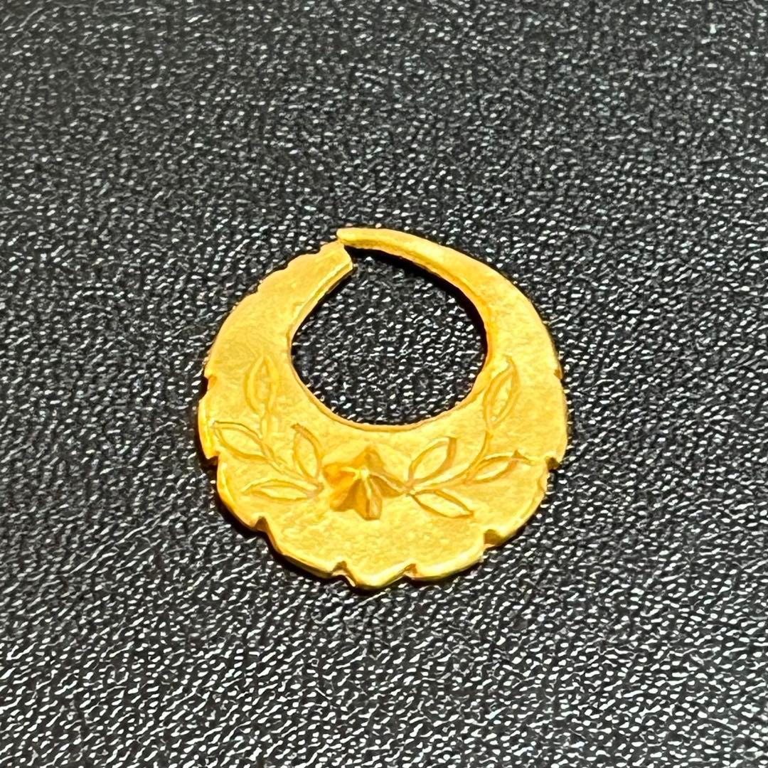 富*虎様 ビンゴブラザーズ　24Kピアス 星×月桂樹 右耳 ゴールド　岩本照Sn