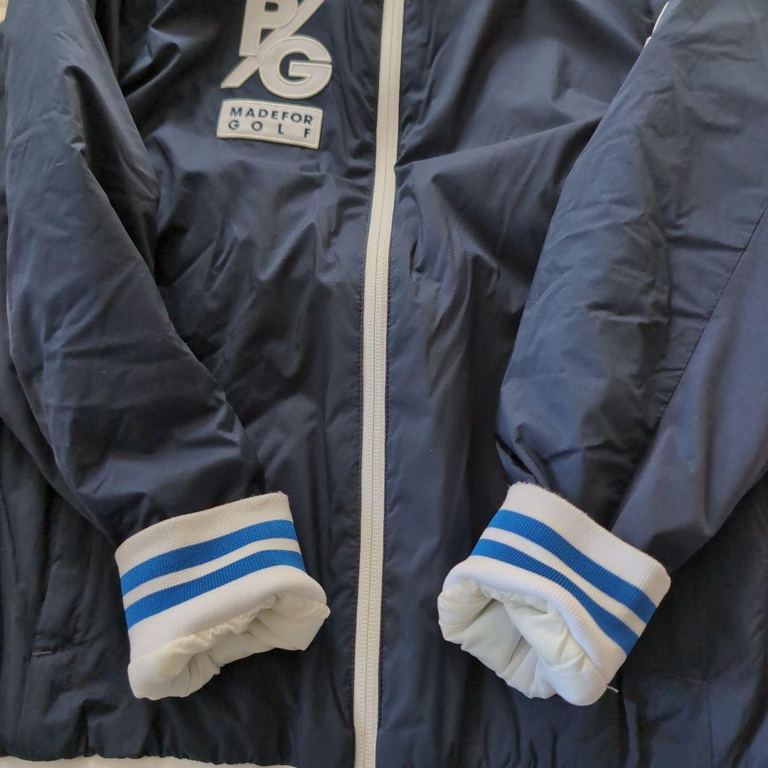 パーリーゲイツの4WAYリバーシブル中綿ゴルフブルゾンジャケット（サイズ0）