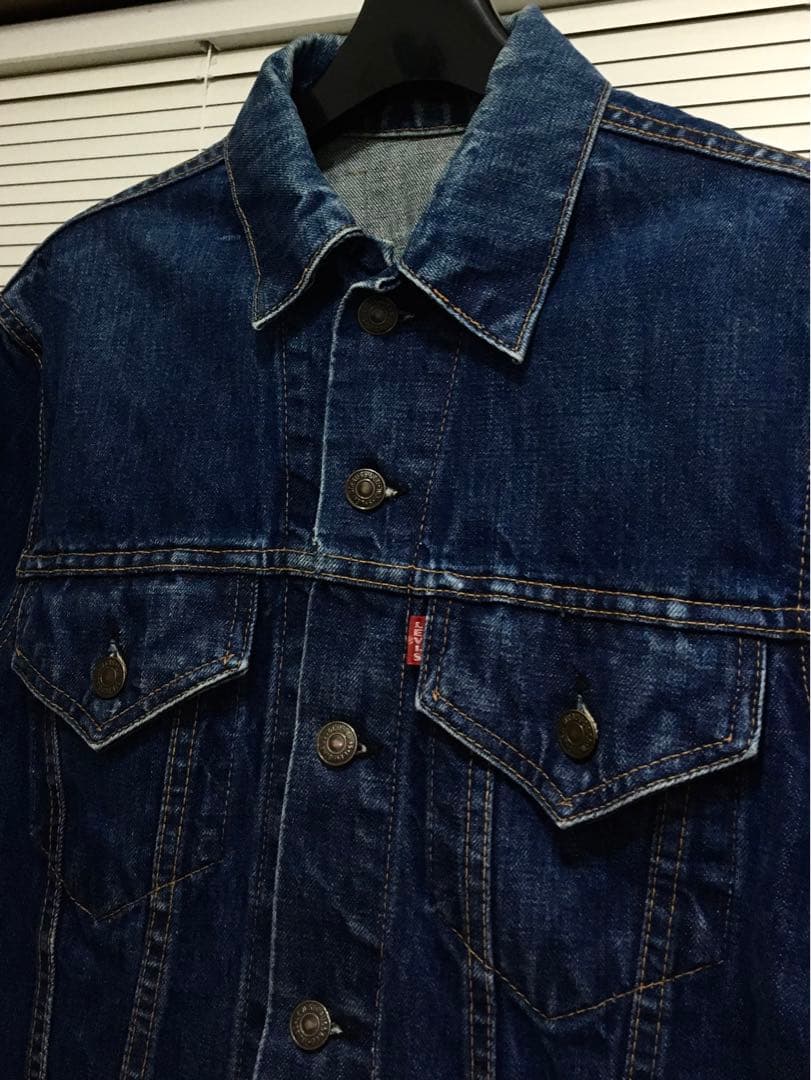 【3.4WASH】真紺 ビッグE 40-38 70505 60年代 リーバイス