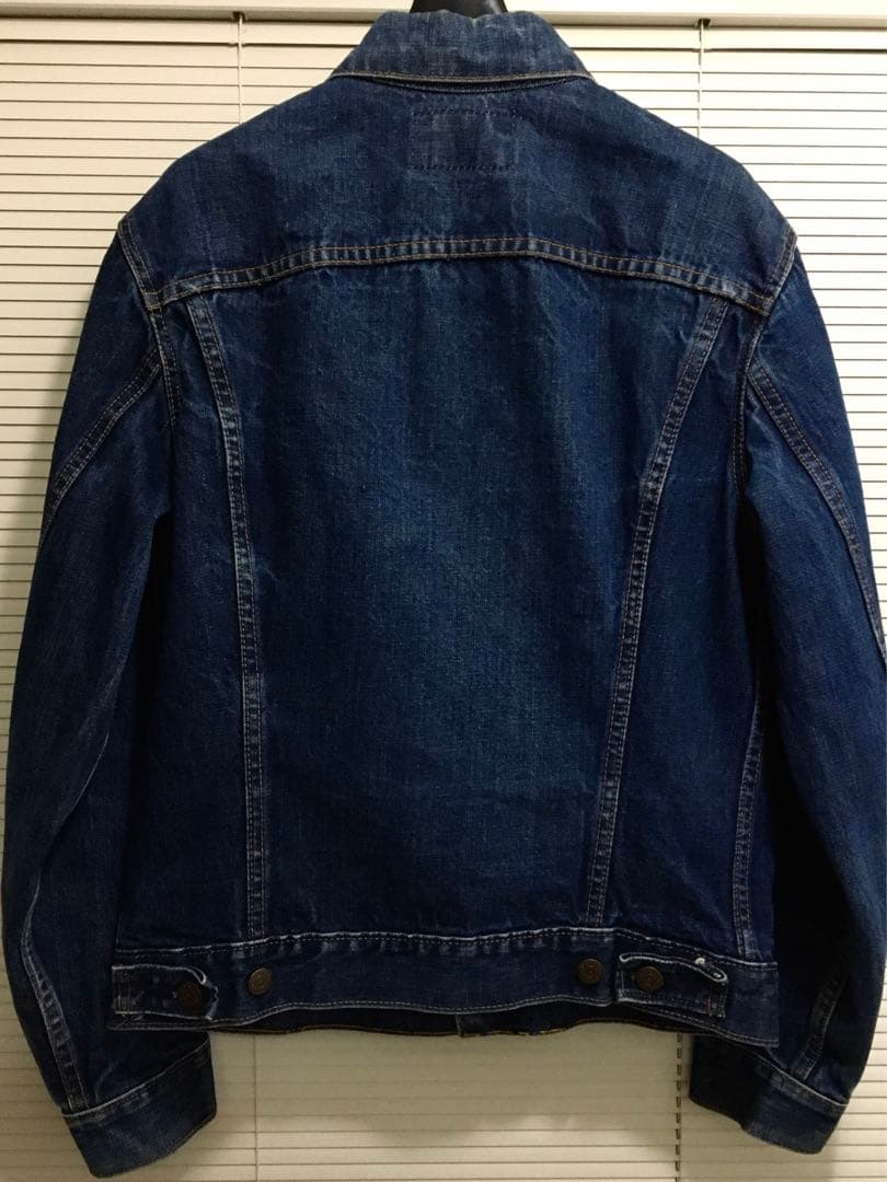 【3.4WASH】真紺 ビッグE 40-38 70505 60年代 リーバイス