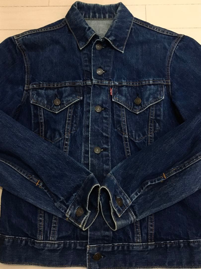 【3.4WASH】真紺 ビッグE 40-38 70505 60年代 リーバイス