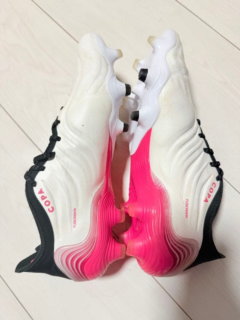 COPA サッカーシューズ ホワイト/ピンク FG 25.5cm