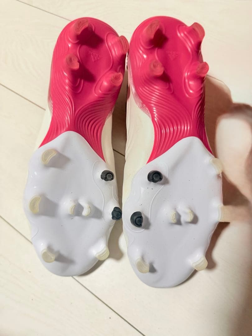 COPA サッカーシューズ ホワイト/ピンク FG 25.5cm