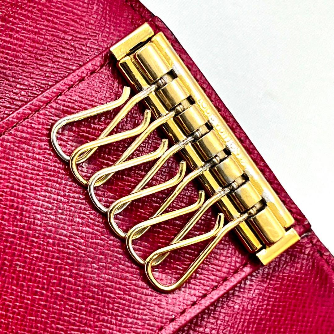 ルイヴィトン モノグラム ミュルティクレ6 フューシャ キーケース