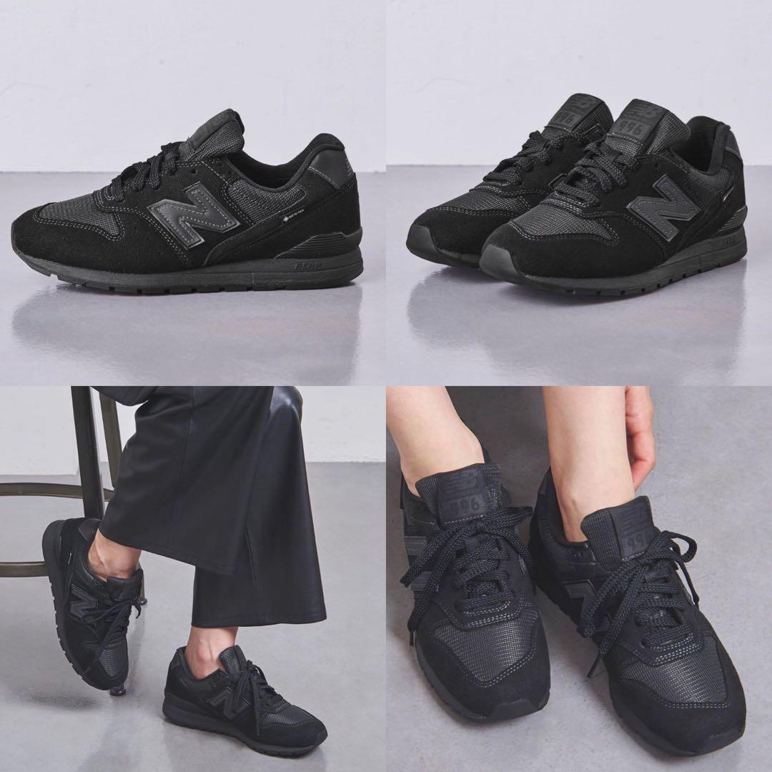 未使用タグ付 ニューバランス 24 UA別注 CM996XU2 ゴアテックス 黒