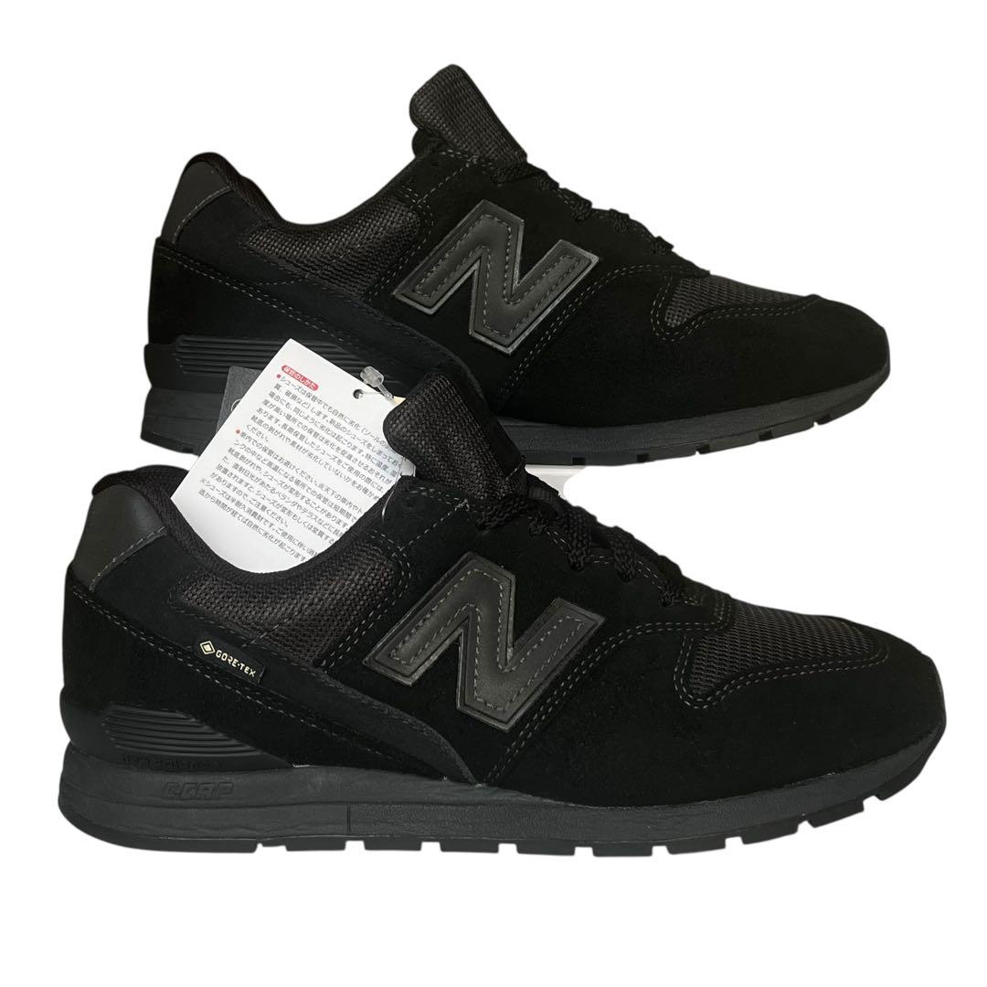 未使用タグ付 ニューバランス 24 UA別注 CM996XU2 ゴアテックス 黒