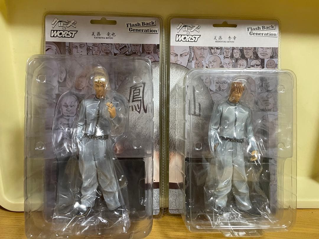 FBGクローズ 美藤兄弟 美藤竜也 美藤秀幸 2体 フィギュア王 鳳仙