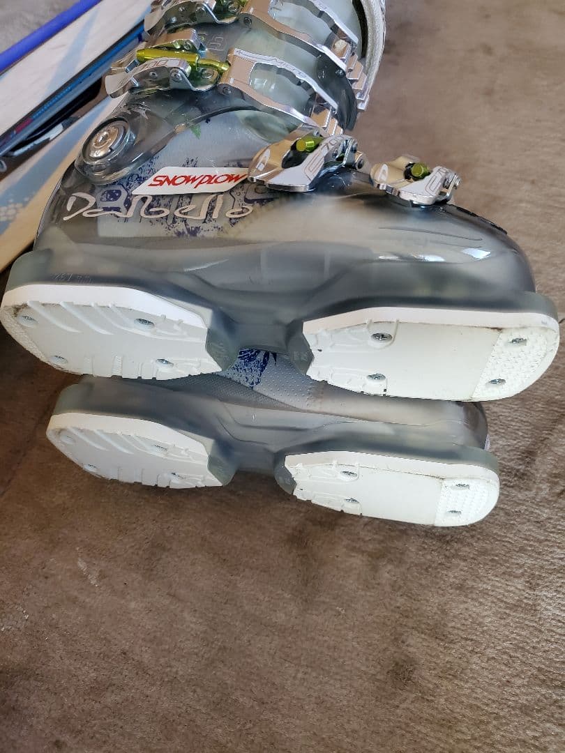 salomonカービング141ブーツ22～22.5cmストック　セット