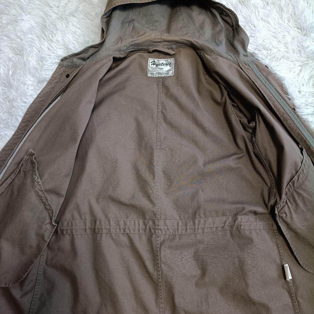 ヒステリックグラマー　フィッシュテール ミリタリーモッズコート