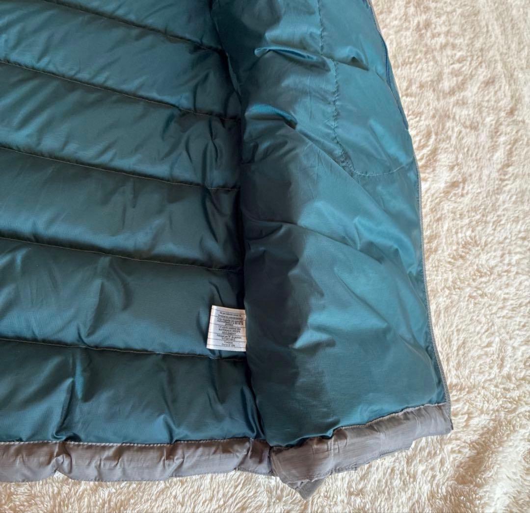 FA13 パタゴニア　ハイロフトダウンセーター　フーディ　S ニッケル　シルバー