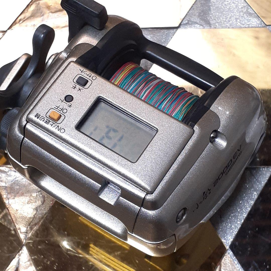 シマノ デジタナ 小船 2000EV ベイトリール 船用 タイラバ 美品