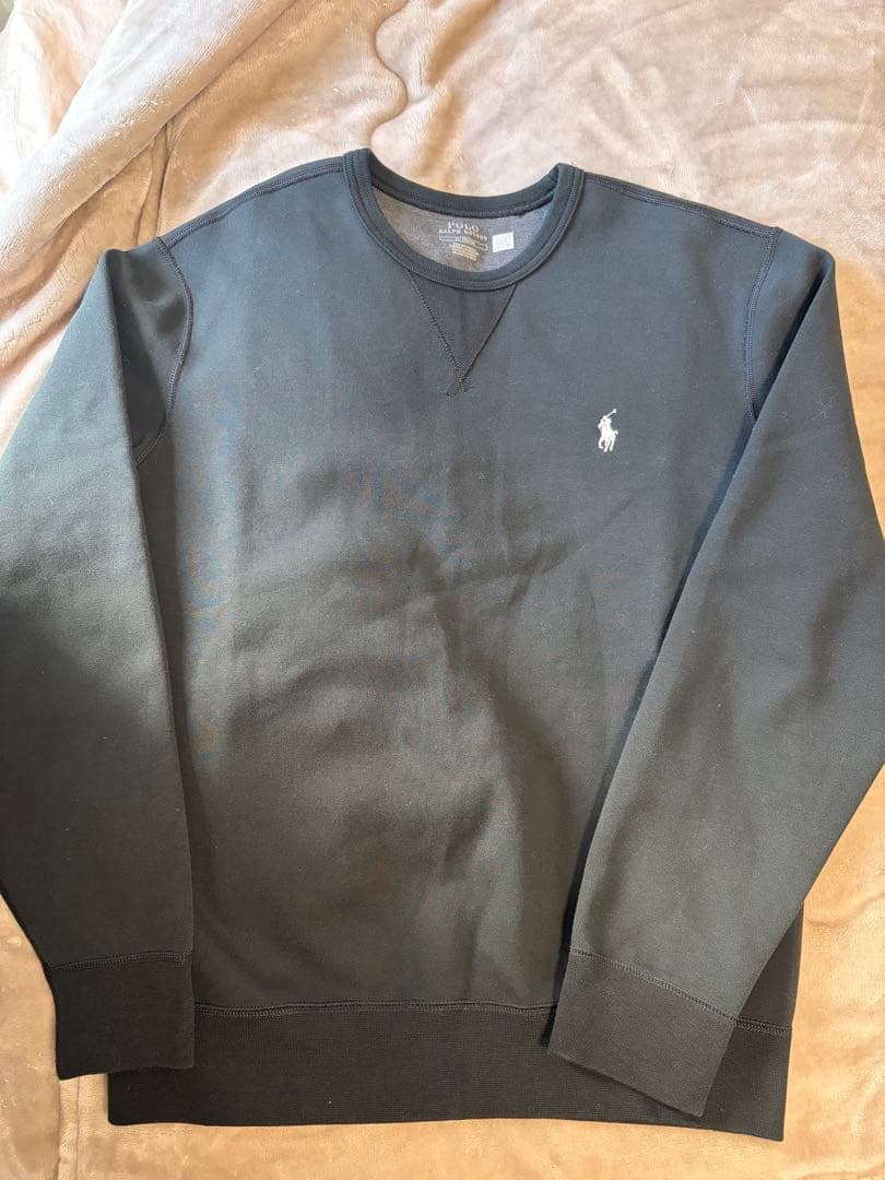 ラルフローレン ダブルニット スウェットシャツ