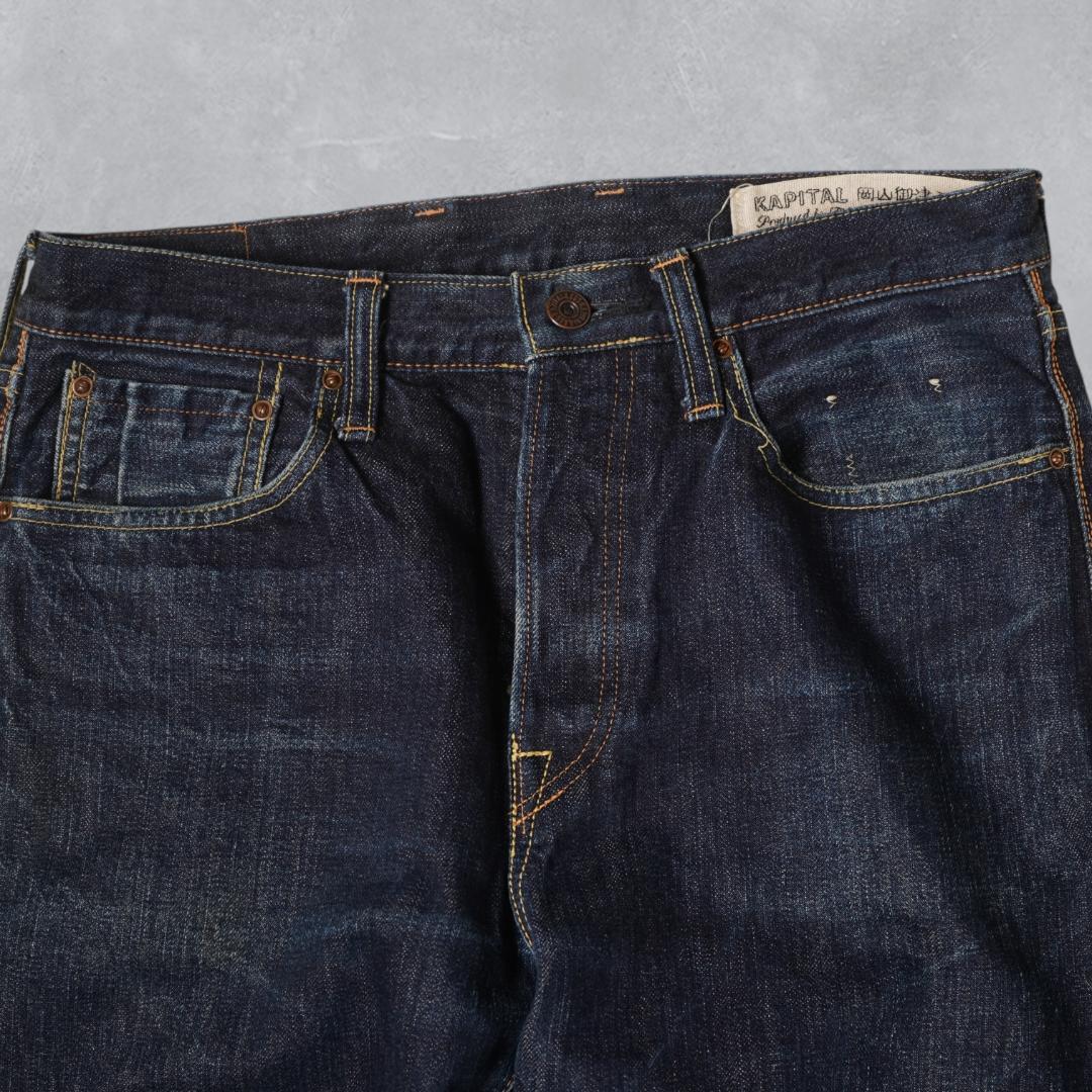 J295さ@ KAPITAL KIRO HIRATA シンチバッグ デニム