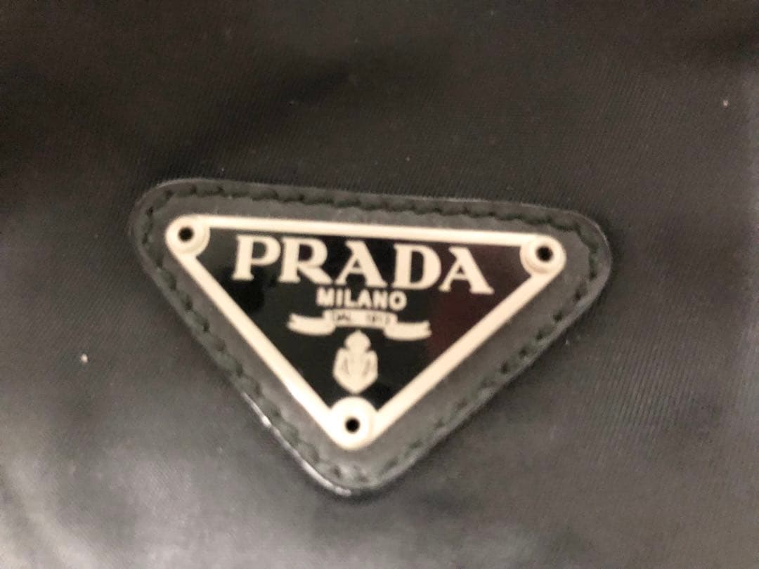 【美品】PRADA プラダ ブラック 黒　ナイロンリュック　バックパック
