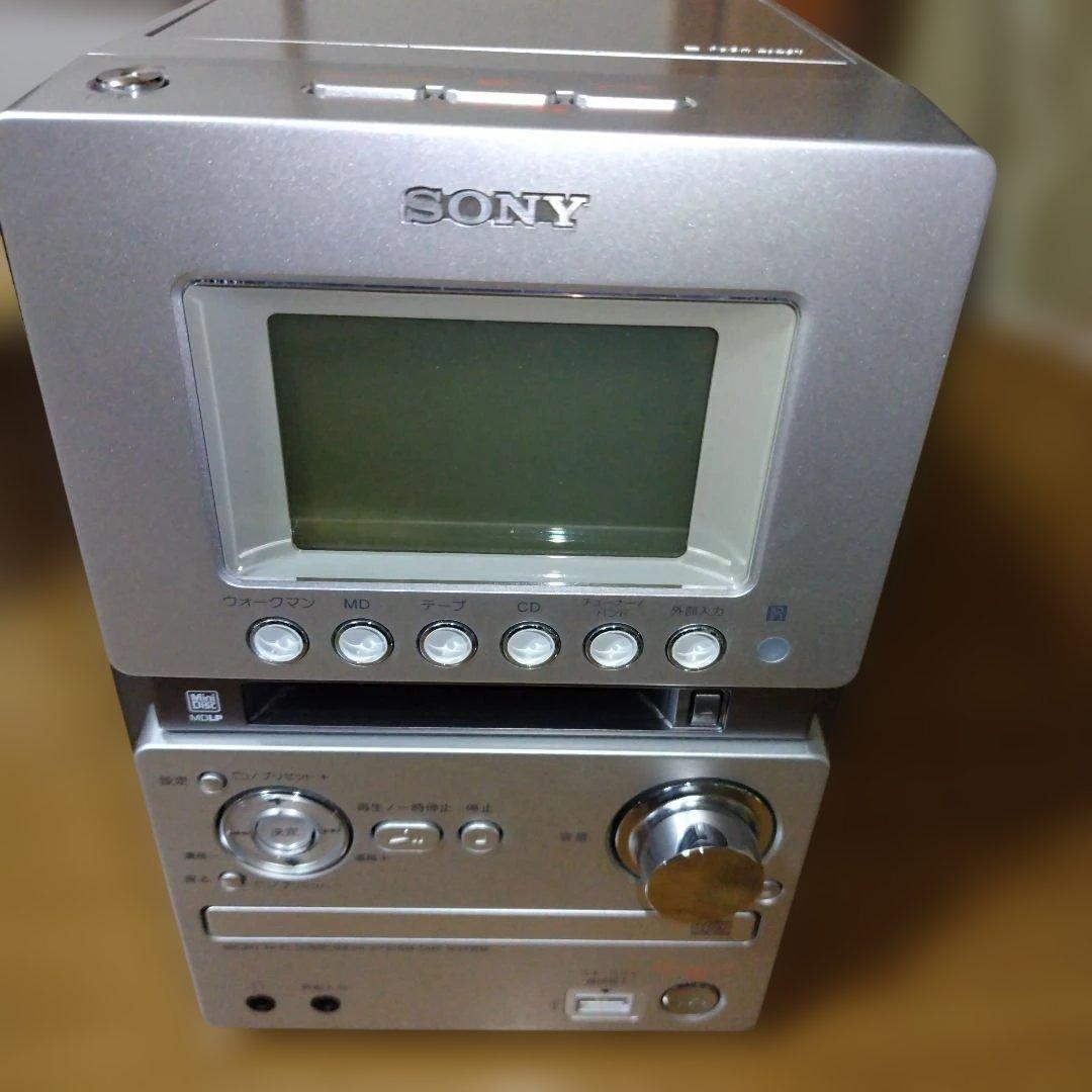 SONY ソニー　CMT-M35WM（ HCD-M35WM）ミニコンポ　シルバー
