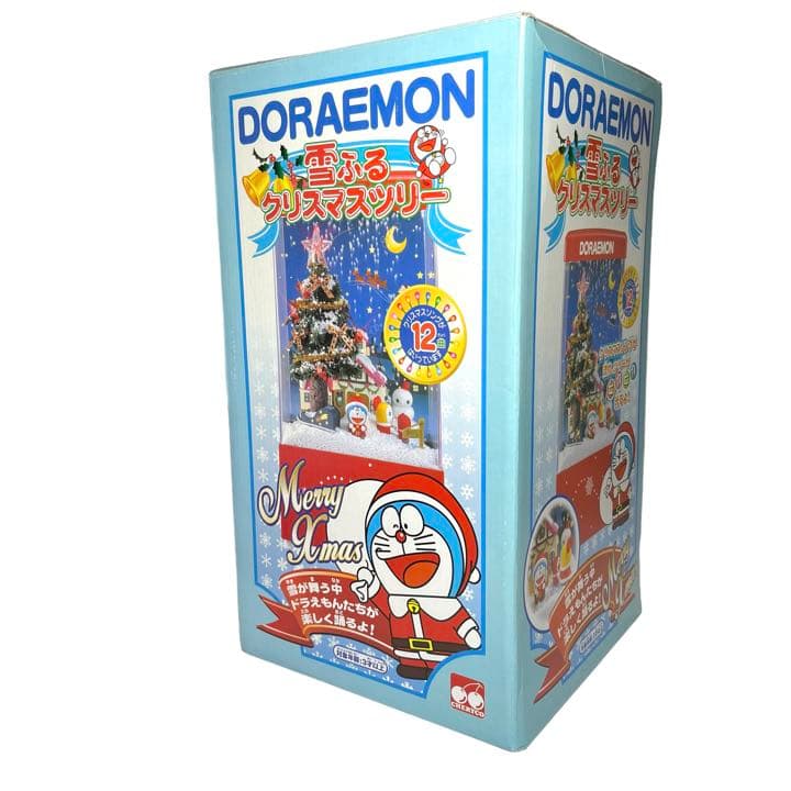最終値引】ドラえもん 雪ふるクリスマスツリー スノードーム - メルカリ