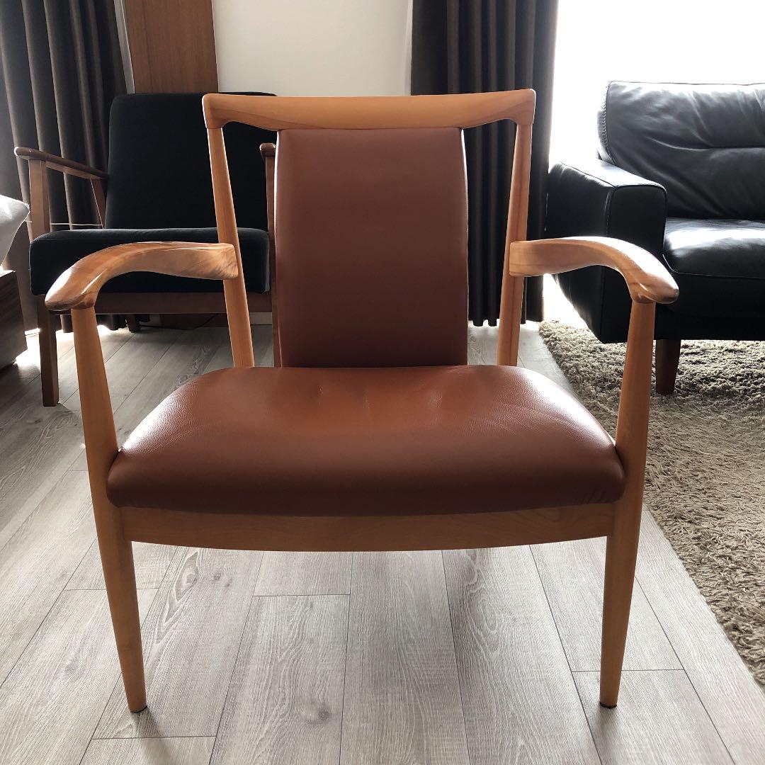 北欧風イージーチェア