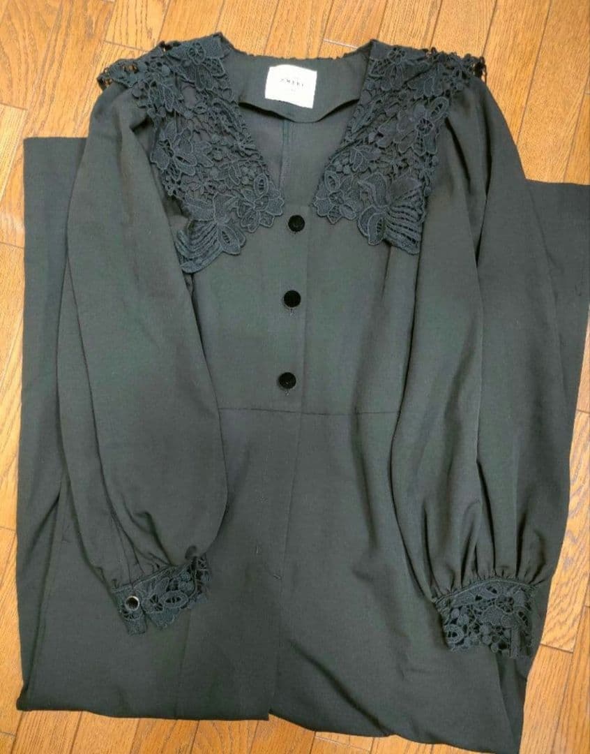 SAILOR LACE COLLAR JUMP SUIT　ameri