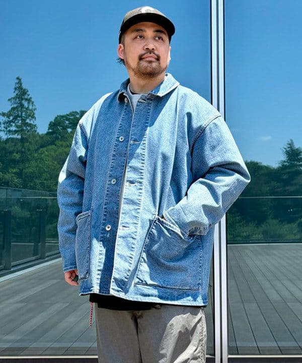 ジャケット・アウター BEAMS JAPAN XL monster denim coverall