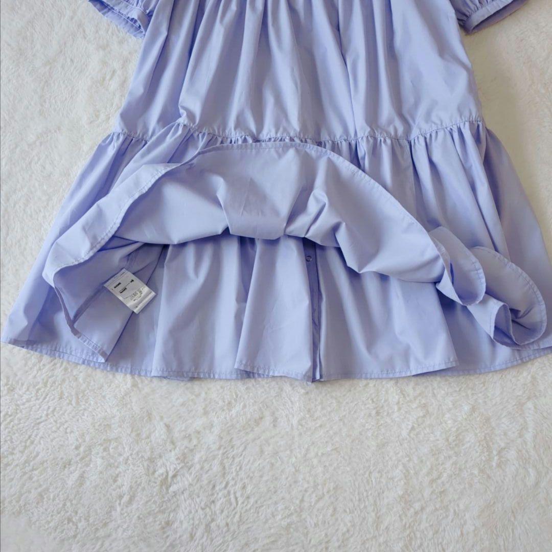 新品　ANNASUI mini　150　24ss　セーラー襟ティアードワンピース