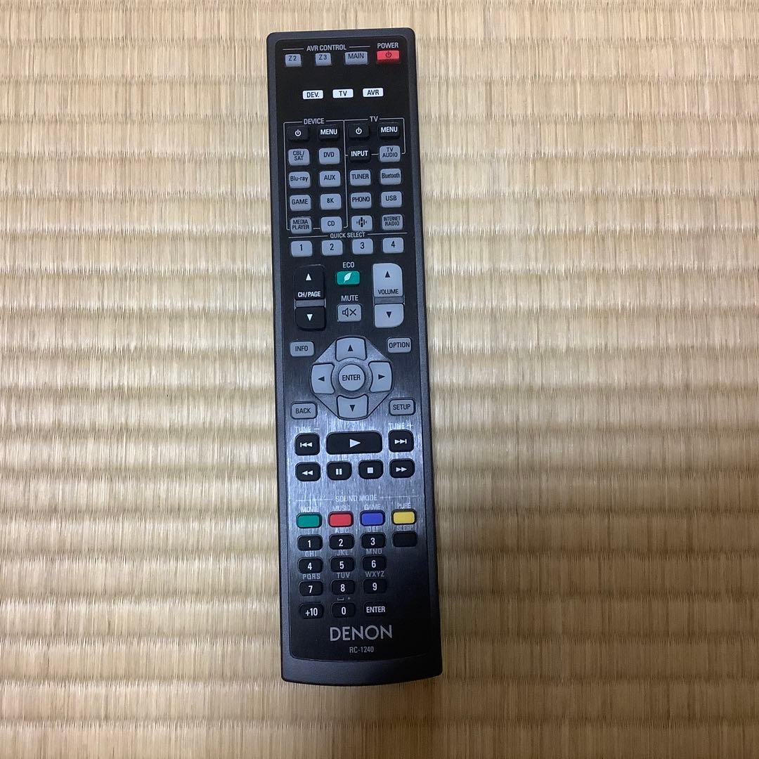 DENON AVR−X4700H（2020年製） AVアンプ