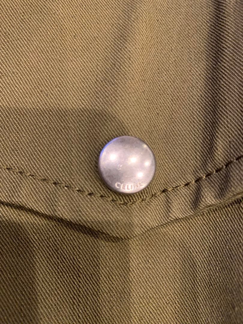 【未使用品！】CELINE／セリーヌ ミリタリーコート