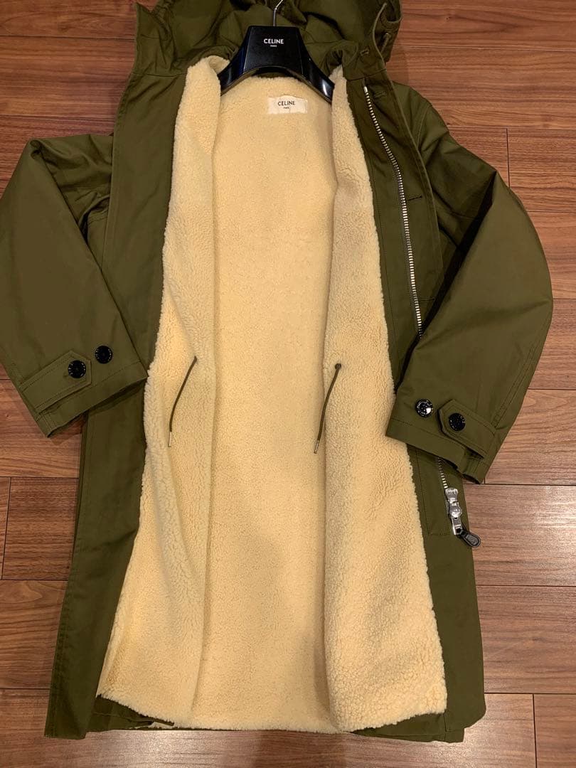 【未使用品！】CELINE／セリーヌ ミリタリーコート